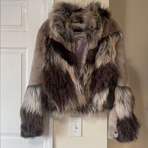 Urbancode London fur coat